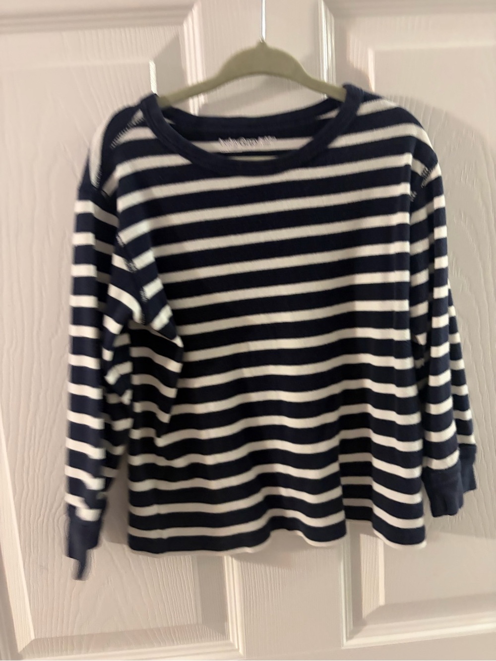 GAP BabyGap Toddler Navy and White Striped Top